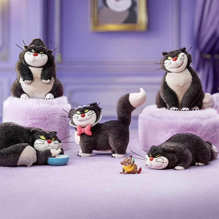 DISNEY 迪士尼 壞壞路西法 植絨盲盒 擺設 公仔 / 預購