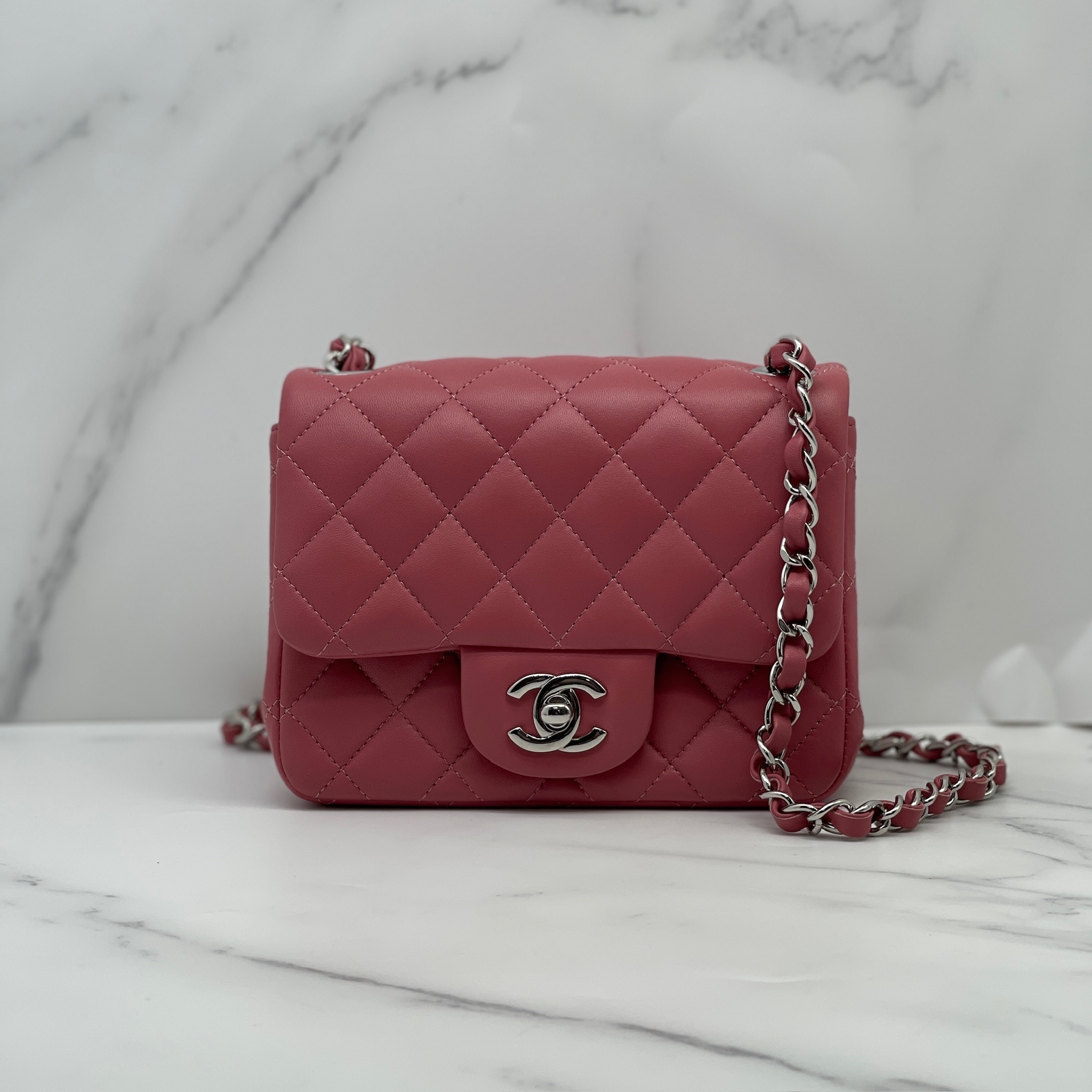 Chanel Mini Flap (pink/ shw)