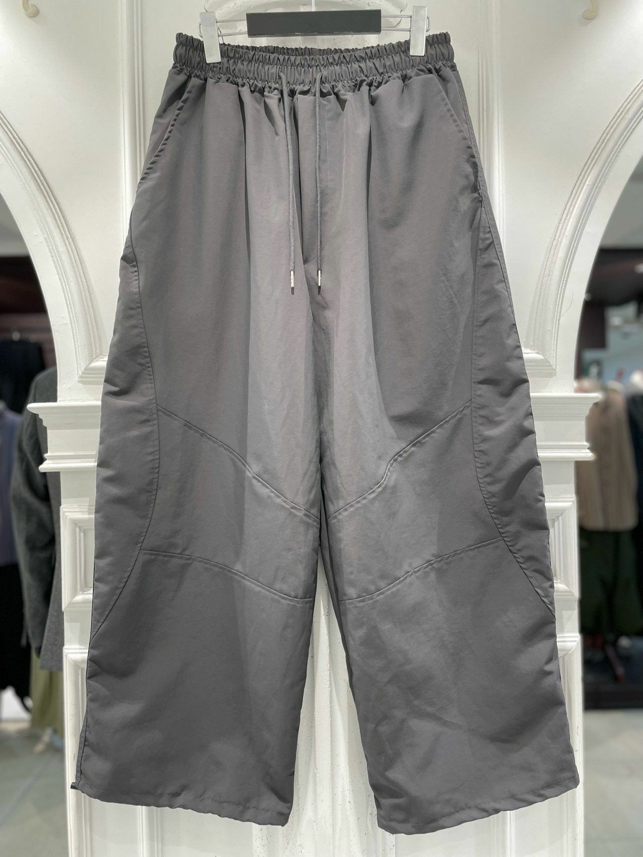 淨色可束腳鬆身褲 alife-031P