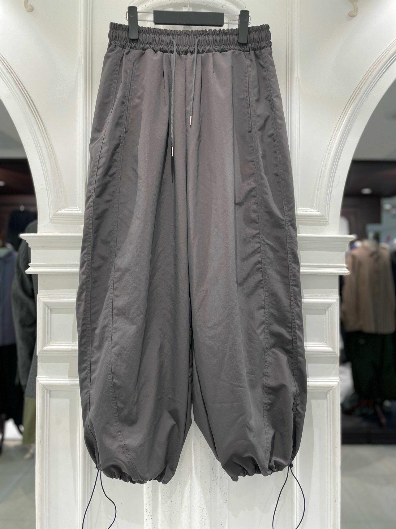 淨色可束腳鬆身褲 alife-032P