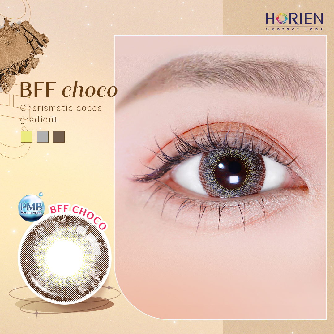 Horien Eye Secret Kira Kira 1 Month Color Contact Lens 1pc/Box 0.00 to -8.00DS ( BFF COCO)