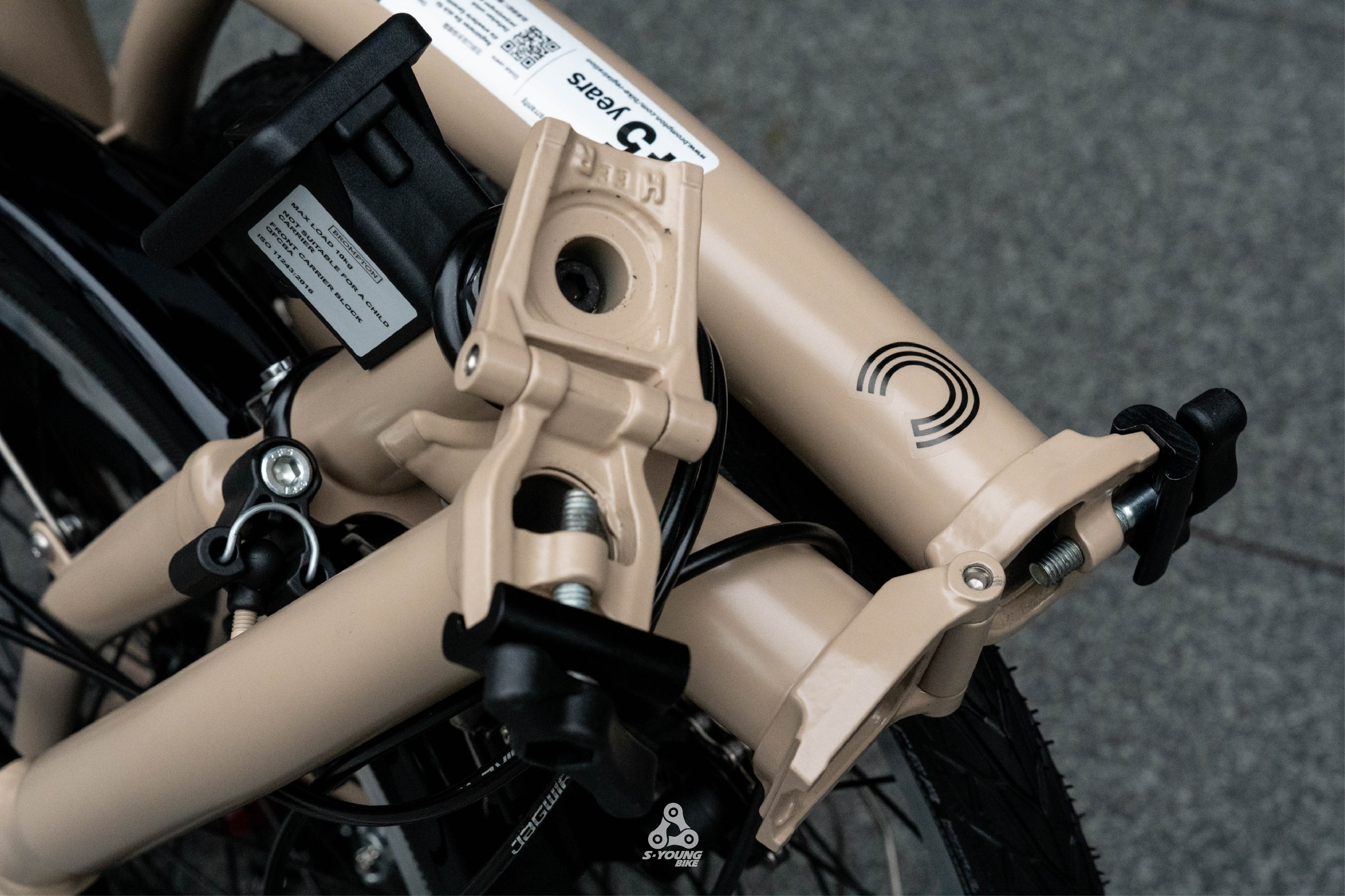 現貨【Brompton】C Line MY24 小布摺疊車 / 沙色 Dune Sand /M6L