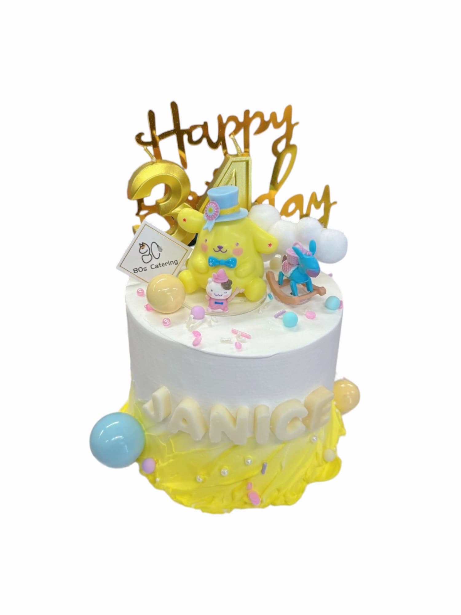 布甸狗主題蛋糕