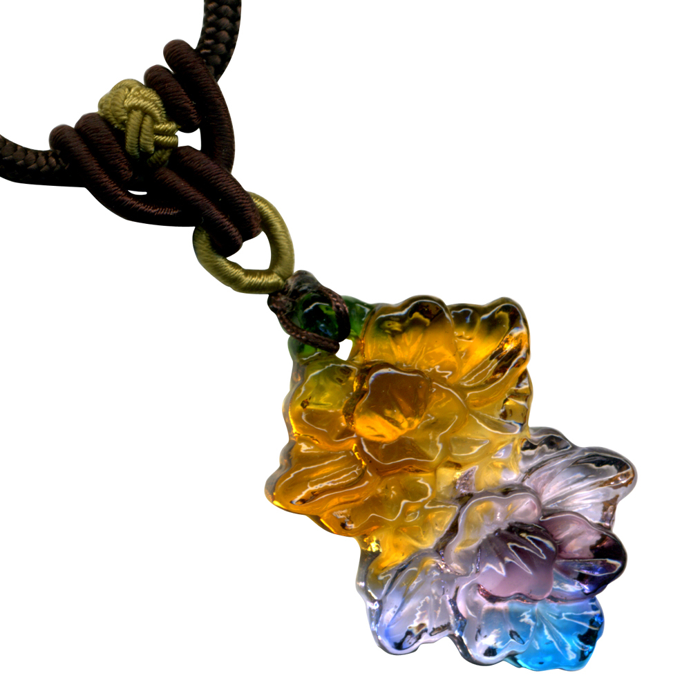 你儂我儂牡丹項鍊 愛意永恆幸福圓滿