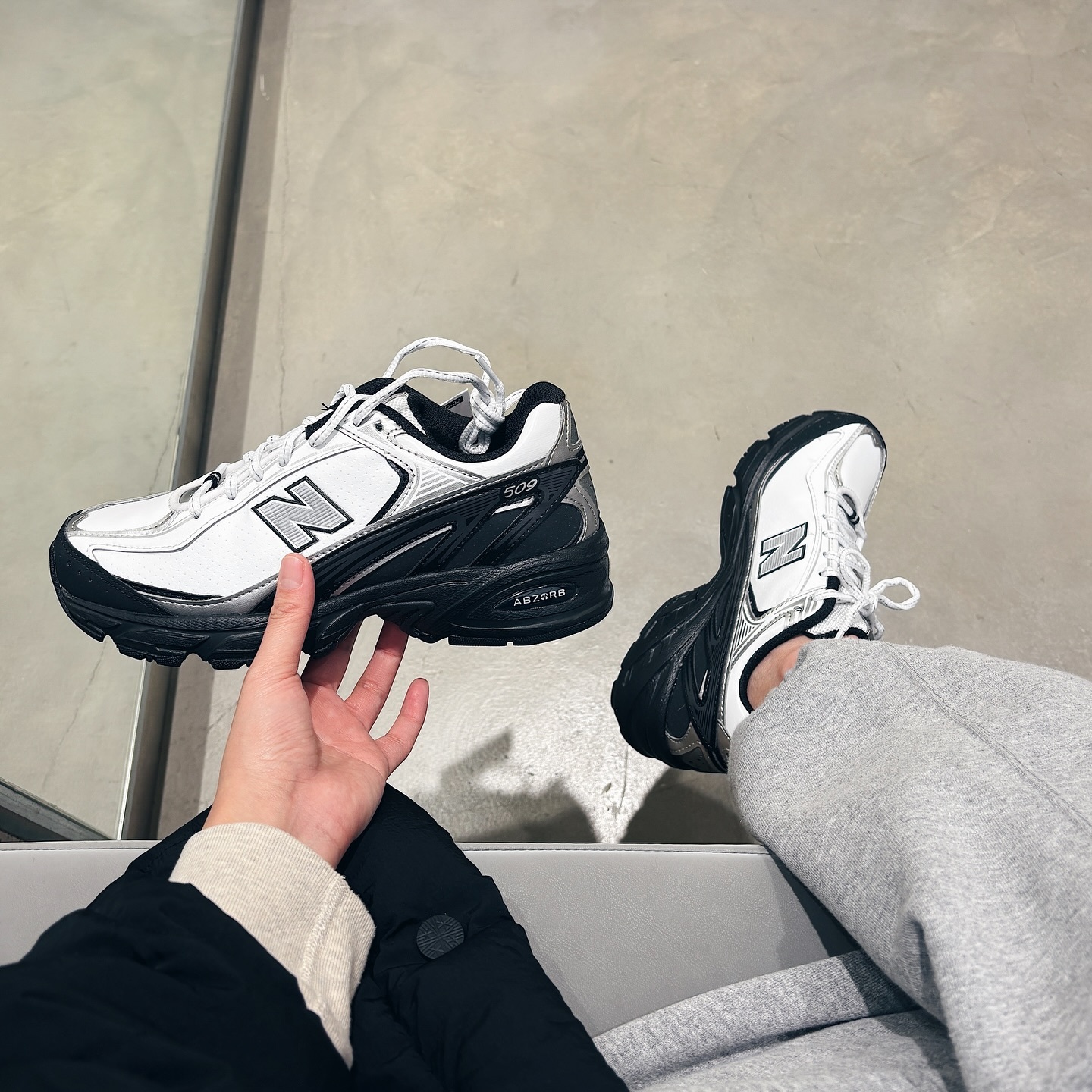 New Balance 509 日本新款 牛奶OREO 白銀黑 黑色 男女 復古 慢跑鞋 U509BW