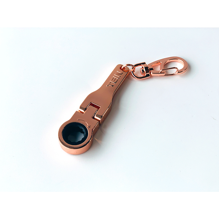 TEIN 10mm 螺絲棘輪鑰匙圈 玫瑰金