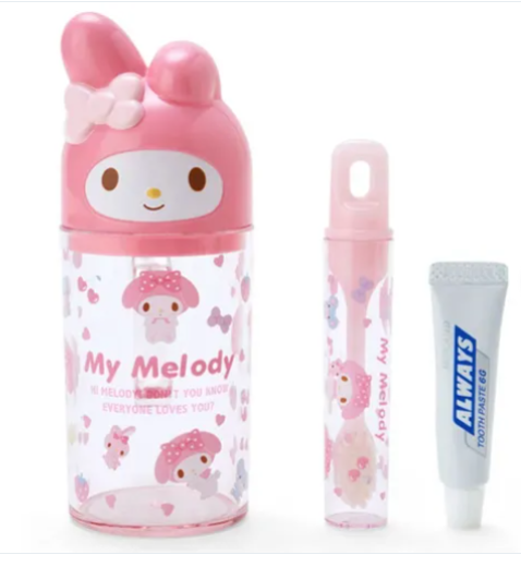 日本SANRIO牙刷套裝 (非日本製)