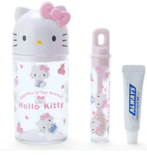 日本SANRIO牙刷套裝 (非日本製)