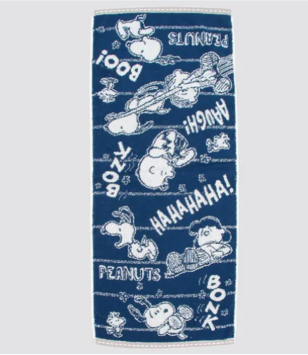 日本SNOOPY長毛巾34x80 (非日本製)