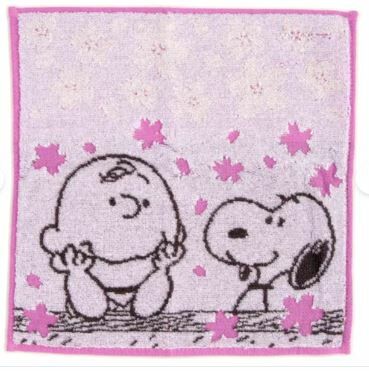 日本SNOOPY方巾25x25 (非日本製)