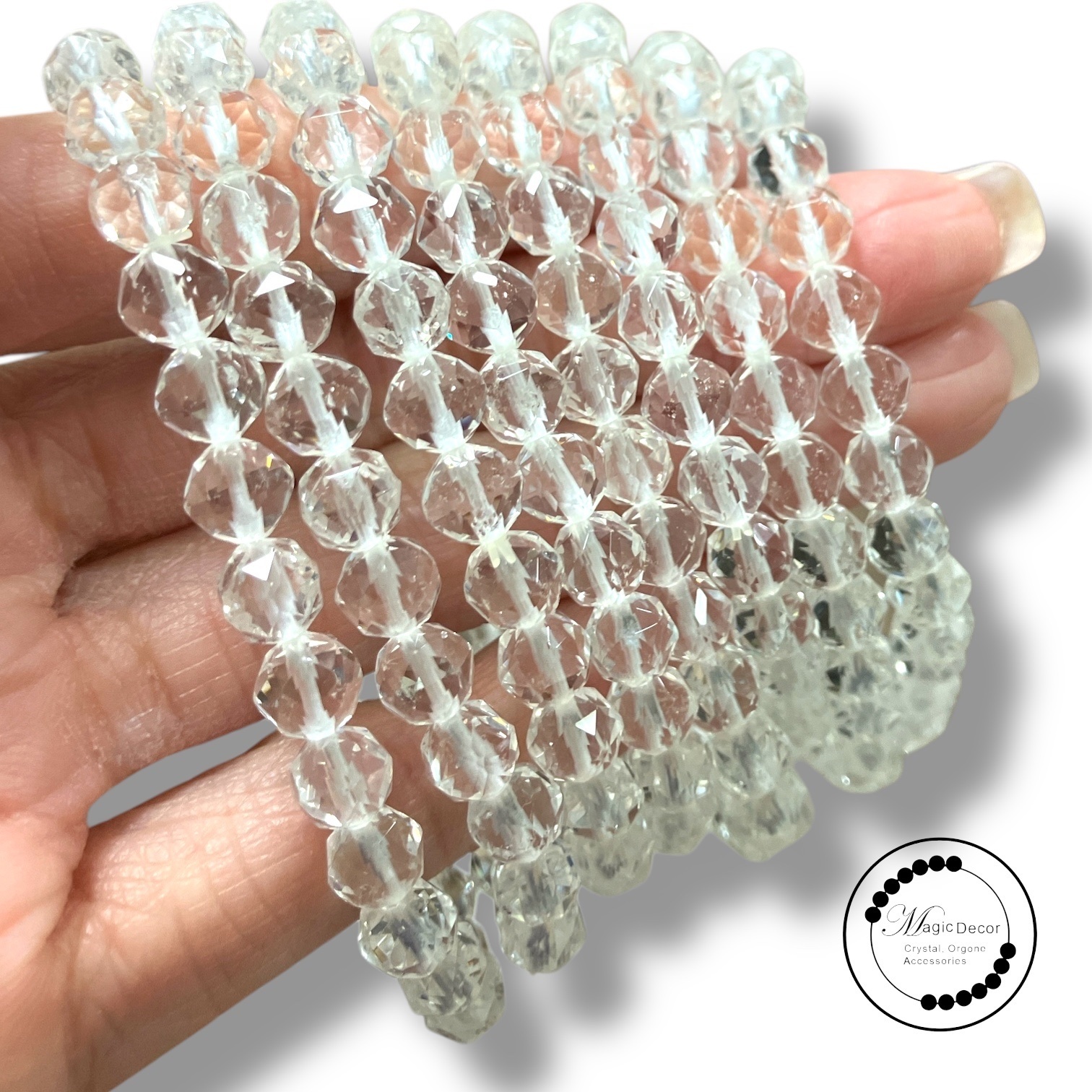 250217-D60 6mm 白水晶鑽石切手串