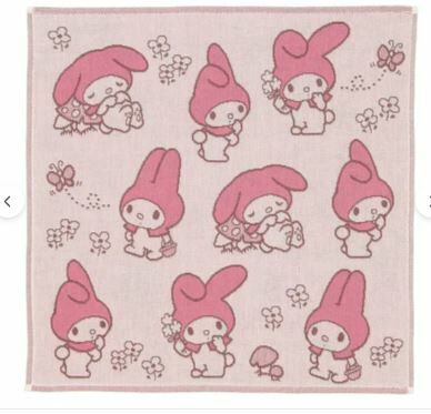 日本SANRIO方巾34x34 (非日本製)