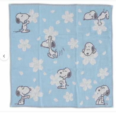 日本SNOOPY方巾34x34 (非日本製)