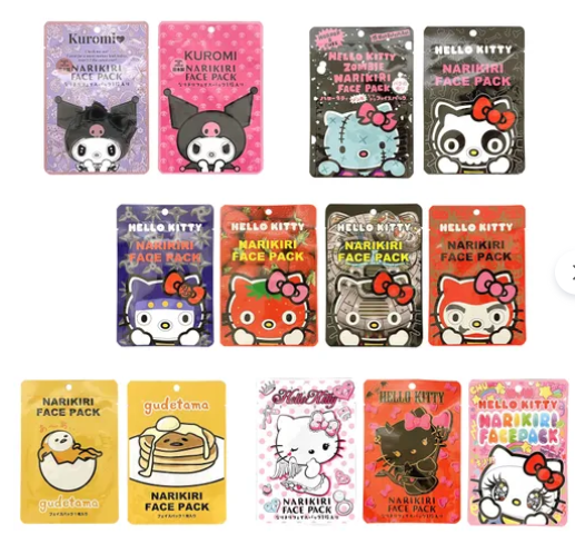 日本SANRIO造型面膜 (日本製)