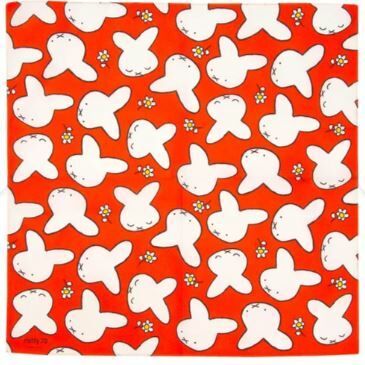 日本MIFFY紗巾53x53 (日本製)
