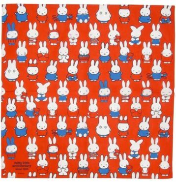 日本MIFFY紗巾53x53 (日本製)