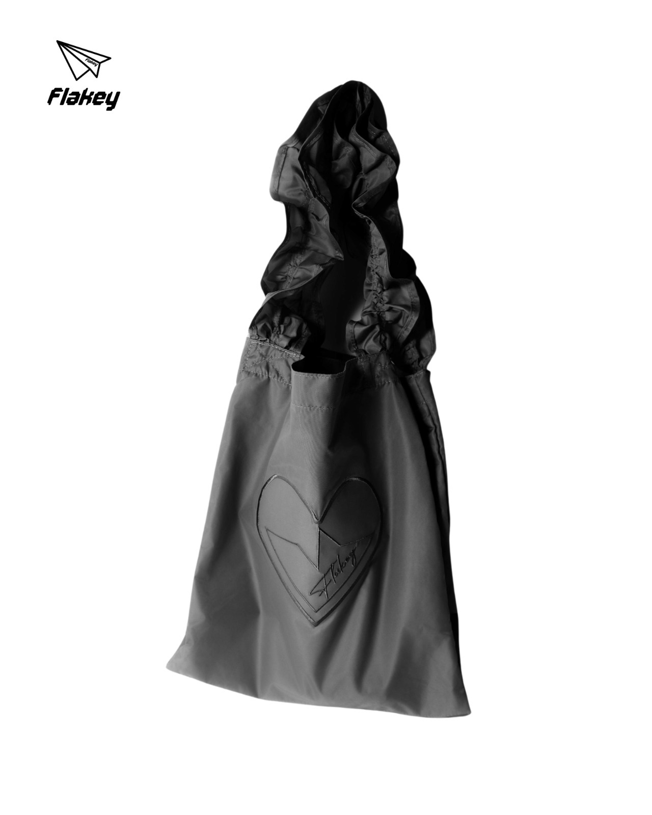 FLAKEY ACTIVE HEART 運動休閒單肩袋(鉉黑)