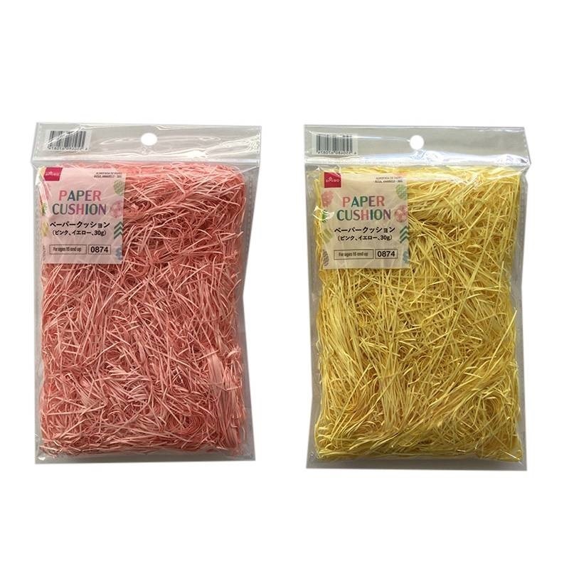 復活節包裝紙絲/粉、黃 30g