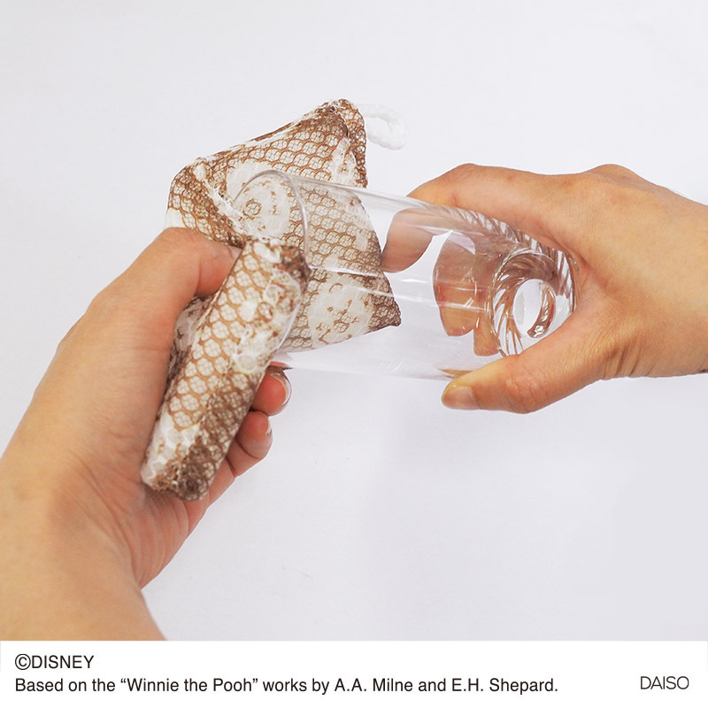 網布清潔海綿/小熊維尼 3入