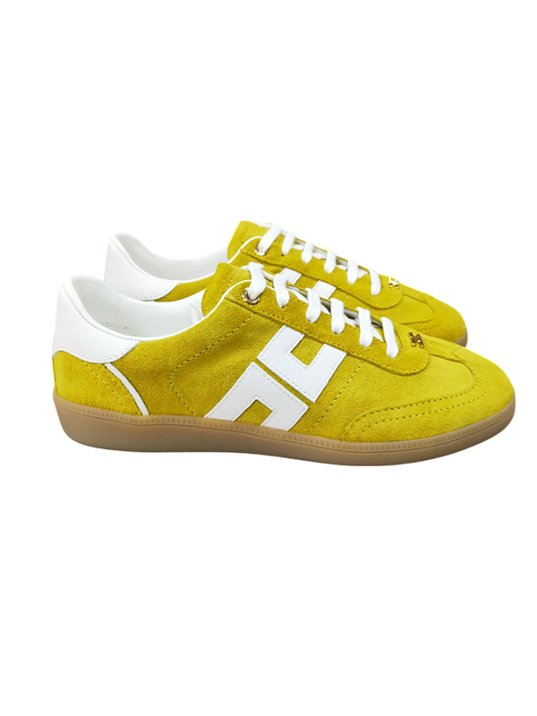 ‍‍Elisabetta Franchi 麂皮休閒鞋(芥黃)