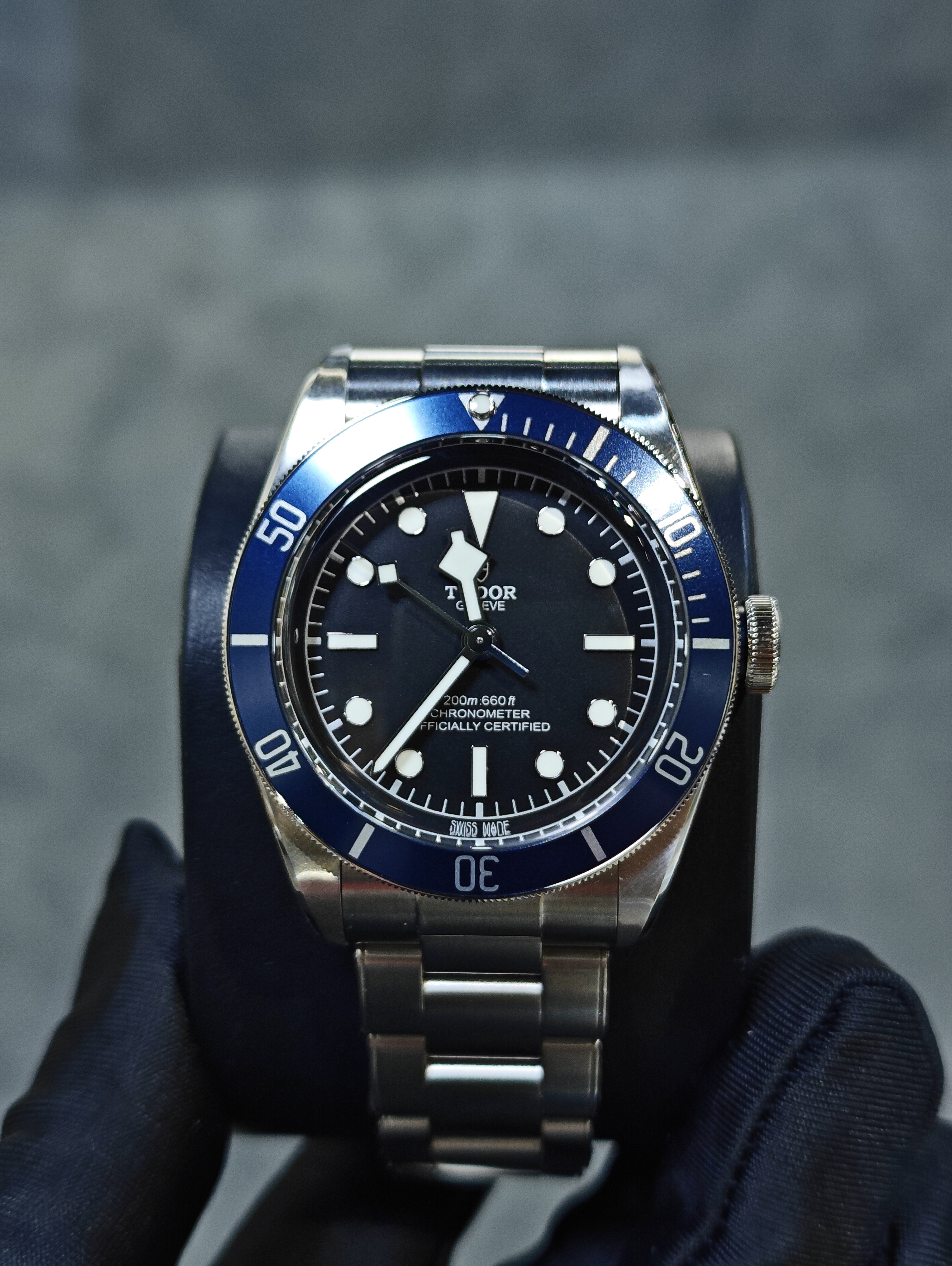 m79230b-0008 | TUDOR BLACK DIAL BLACK BAY 41MM STEEL