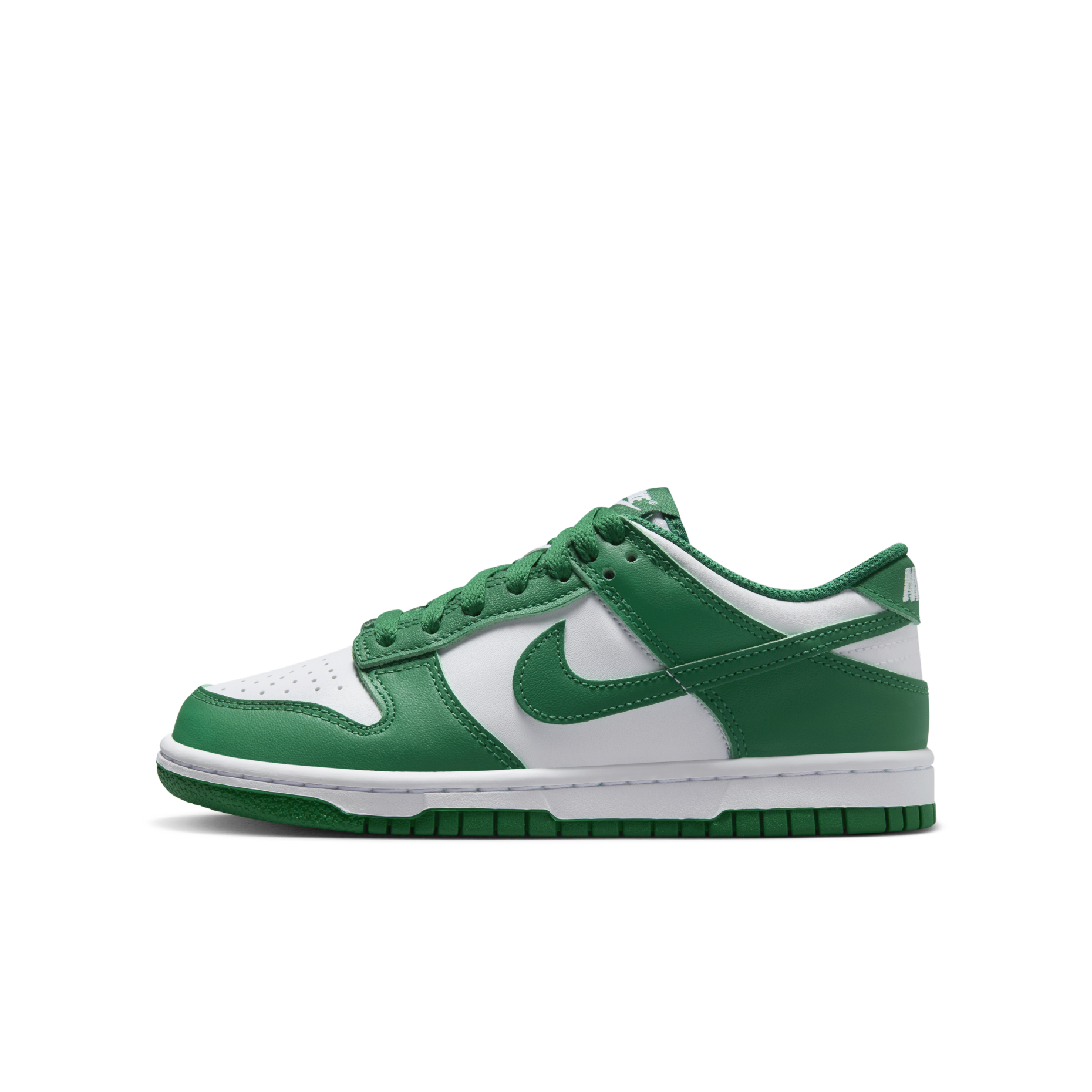 大童鞋 女生尺寸 NIKE DUNK LOW GS 'White Malachite' 綠白 經典 休閒鞋【FB9109-114】