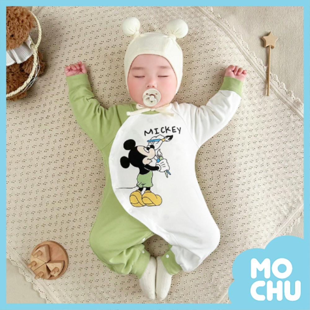 畫筆米奇斜開連身衣