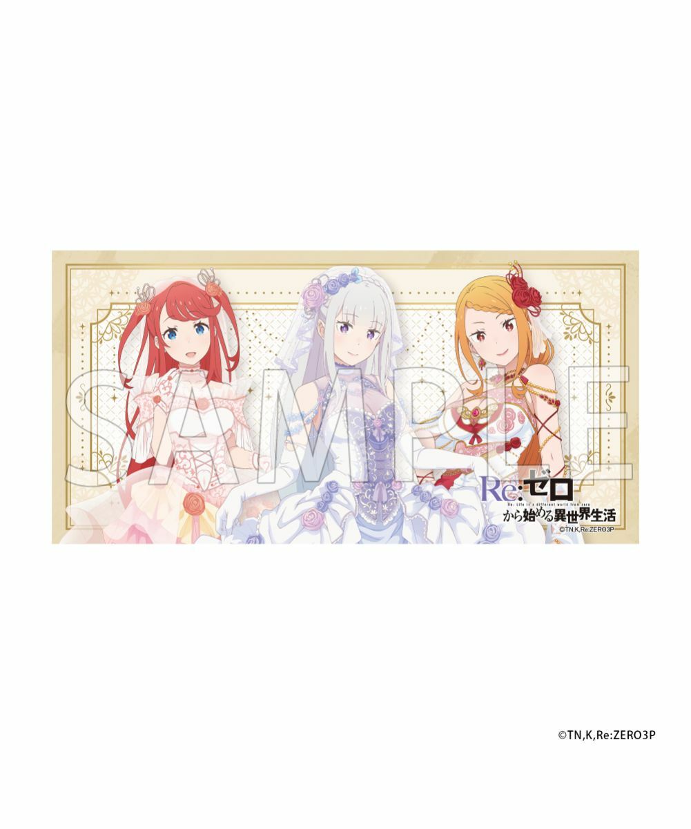 預購-「Re:從零開始的異世界生活」特製桌墊 婚禮 ver.【日本進口精品】