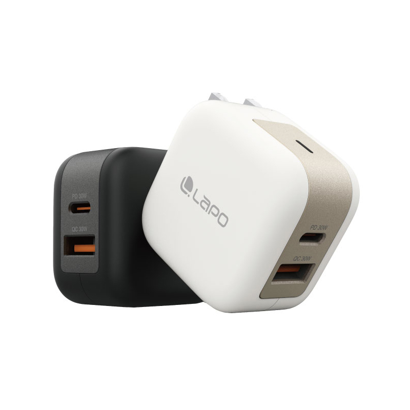 LaPO 氮化鎵2口極速充電器 30W