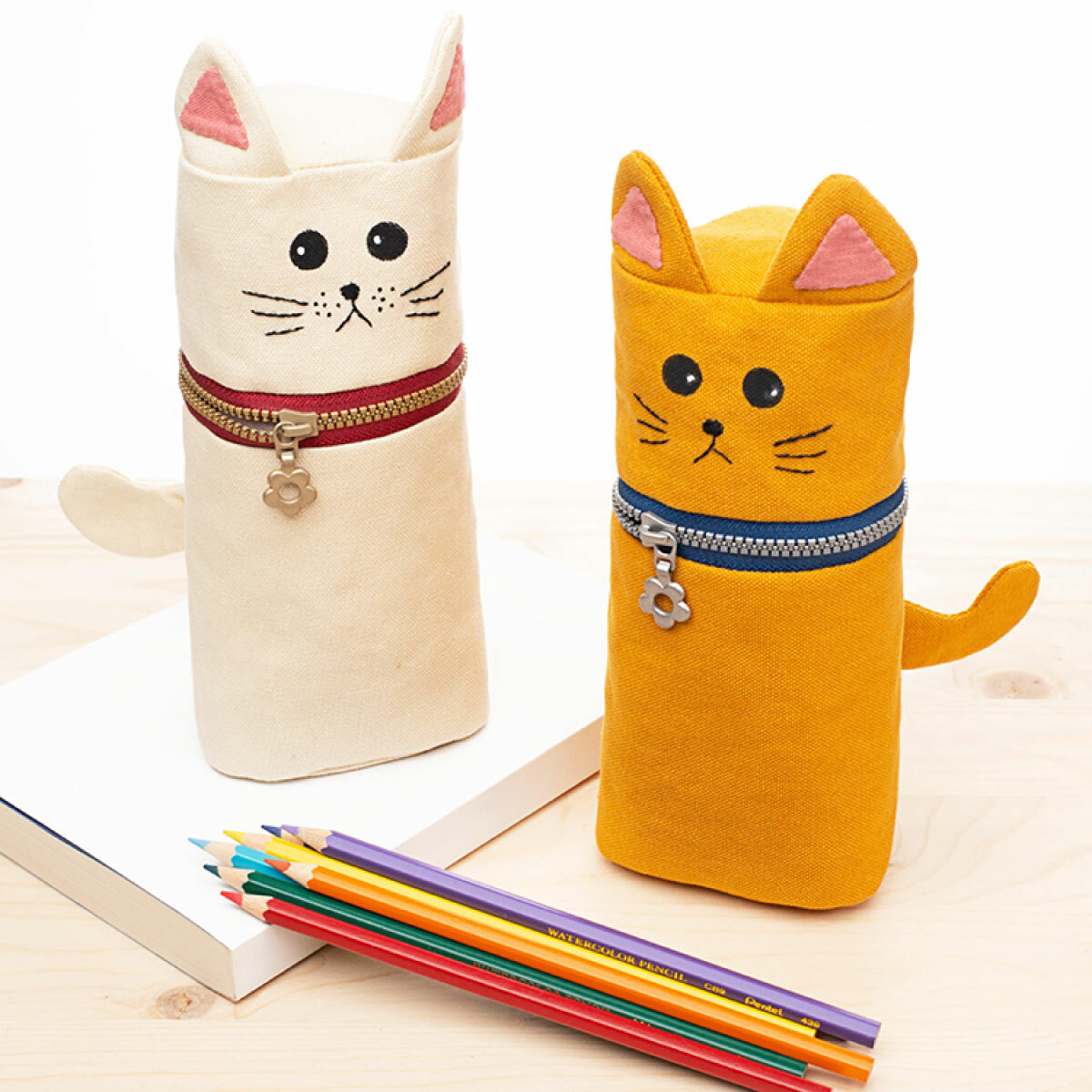 立體貓咪收納袋(材料包)/個