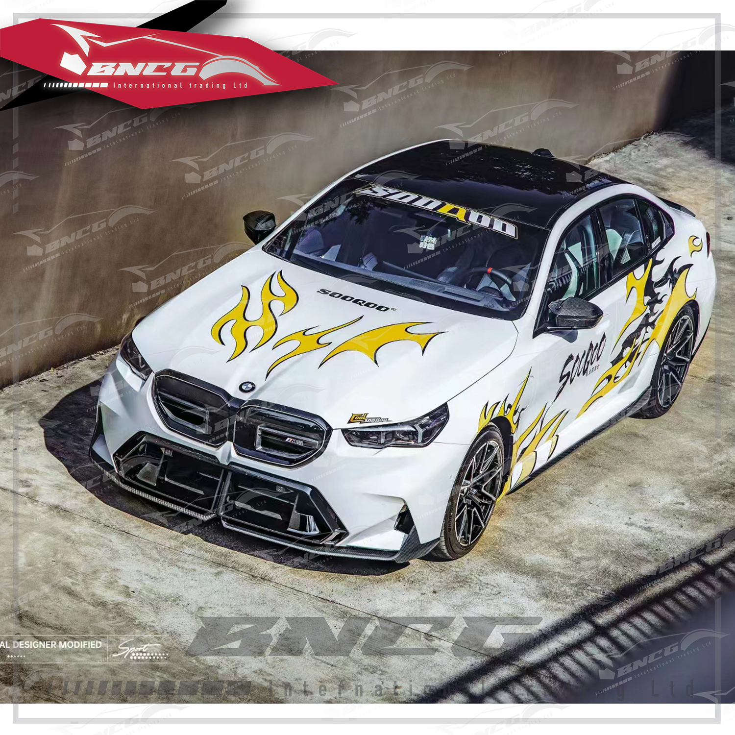 寶馬 BMW G90 G99 M5 乾碳纖維 外觀件 空力套件 SQ款 前下巴 後下巴 側裙 後照鏡殼 天線蓋 尾翼