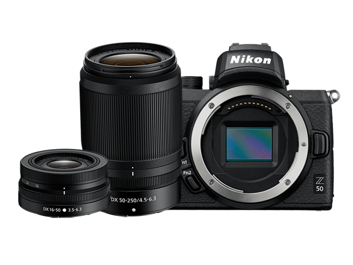 NIKON Z50 KIT/Z 16-50mm+50-250mm