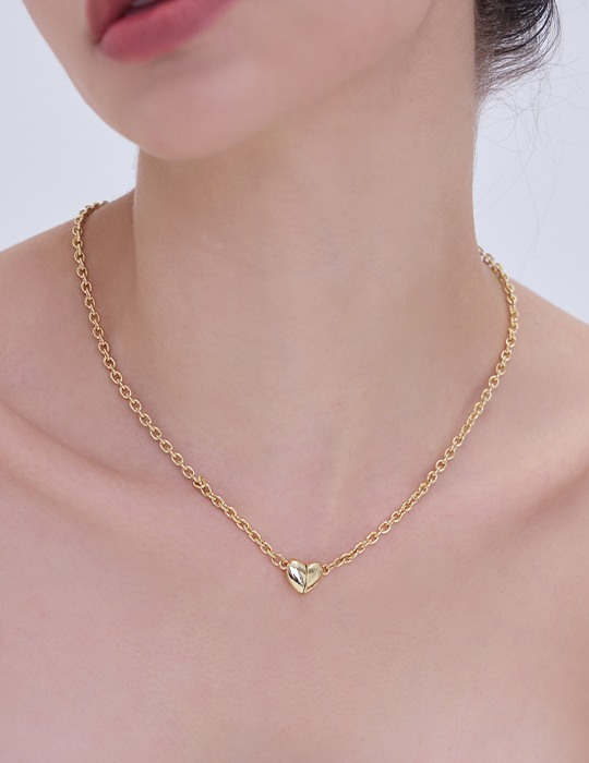心連心磁吸項鍊(金)