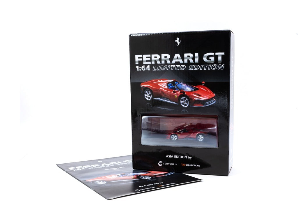 CENTAURIA x IXO COLLECTIONS FERRARI GT 1:64 Magazine ASIA EDITION - FERRARI DAYTONA SP3 2021 (English Version)