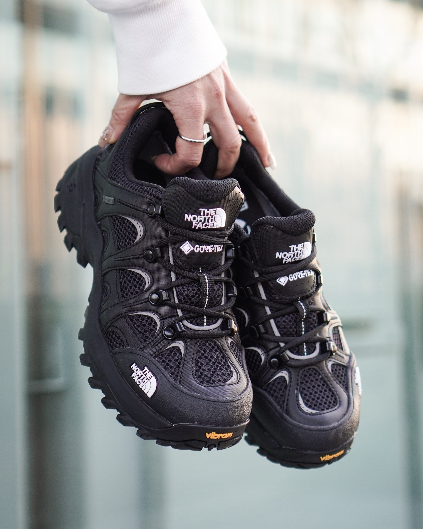 預購┃男女款 日本 TNF Hedgehog RVST GORE-TEX 防水 戶外登山鞋 黃金大底