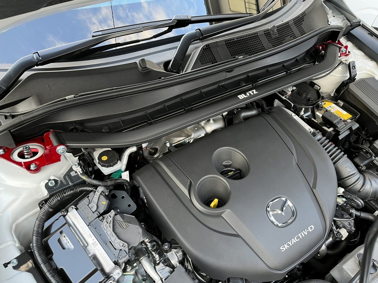 BLITZ 引擎室拉桿 MAZDA CX-5 KF 2017-