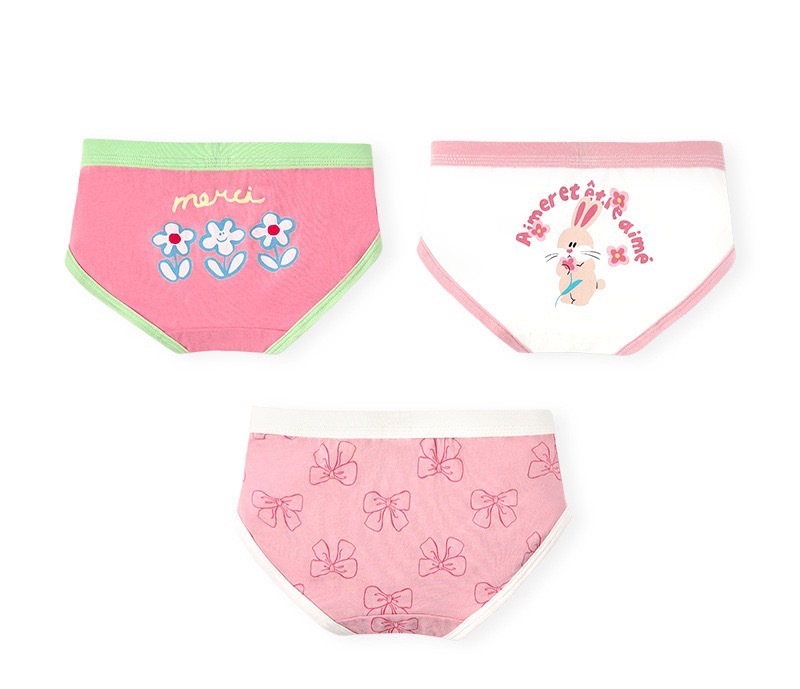 繽紛小兔貓咪內褲｜女寶