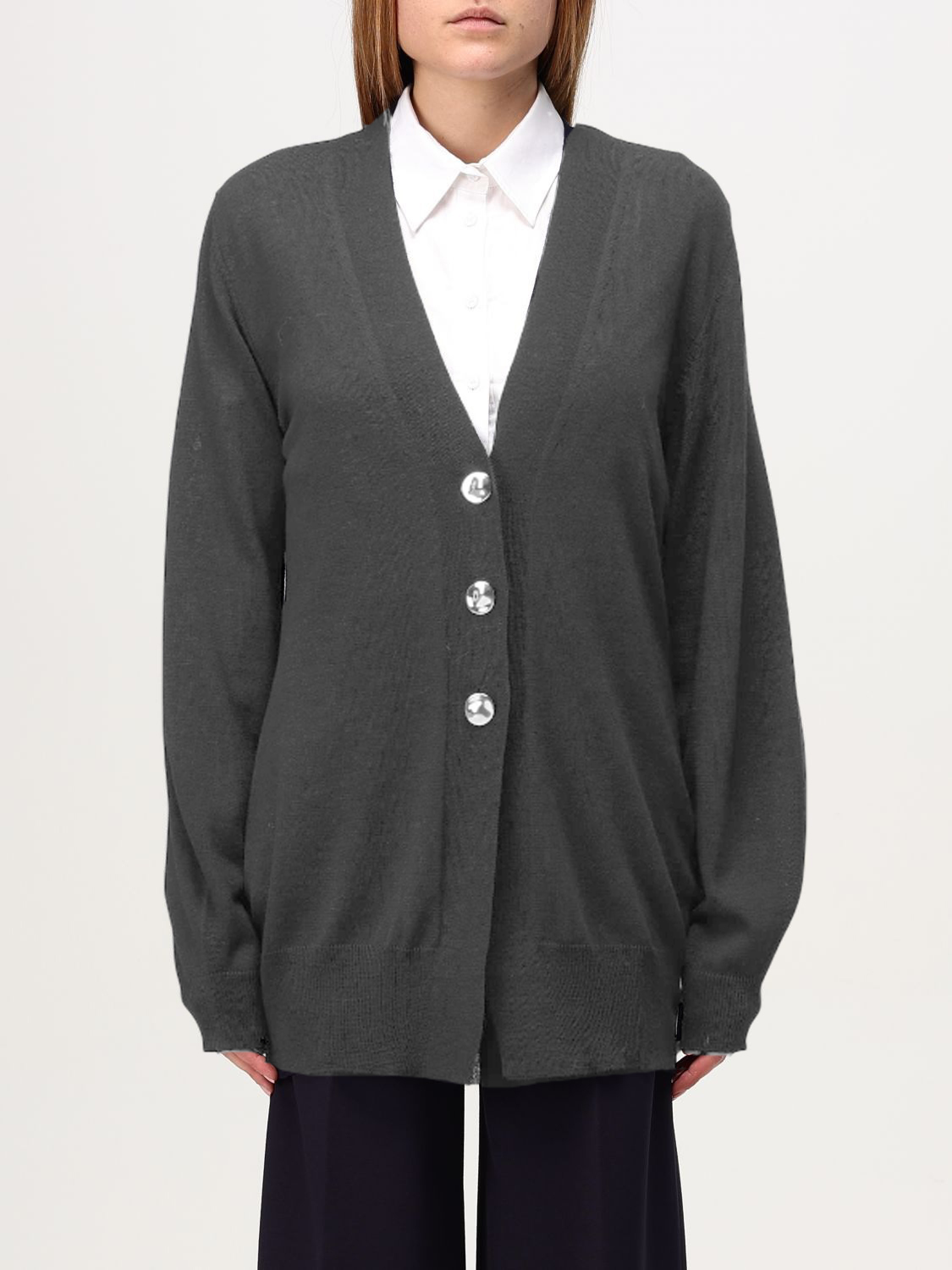 LIVIANA CONTI 金釦開襟罩衫