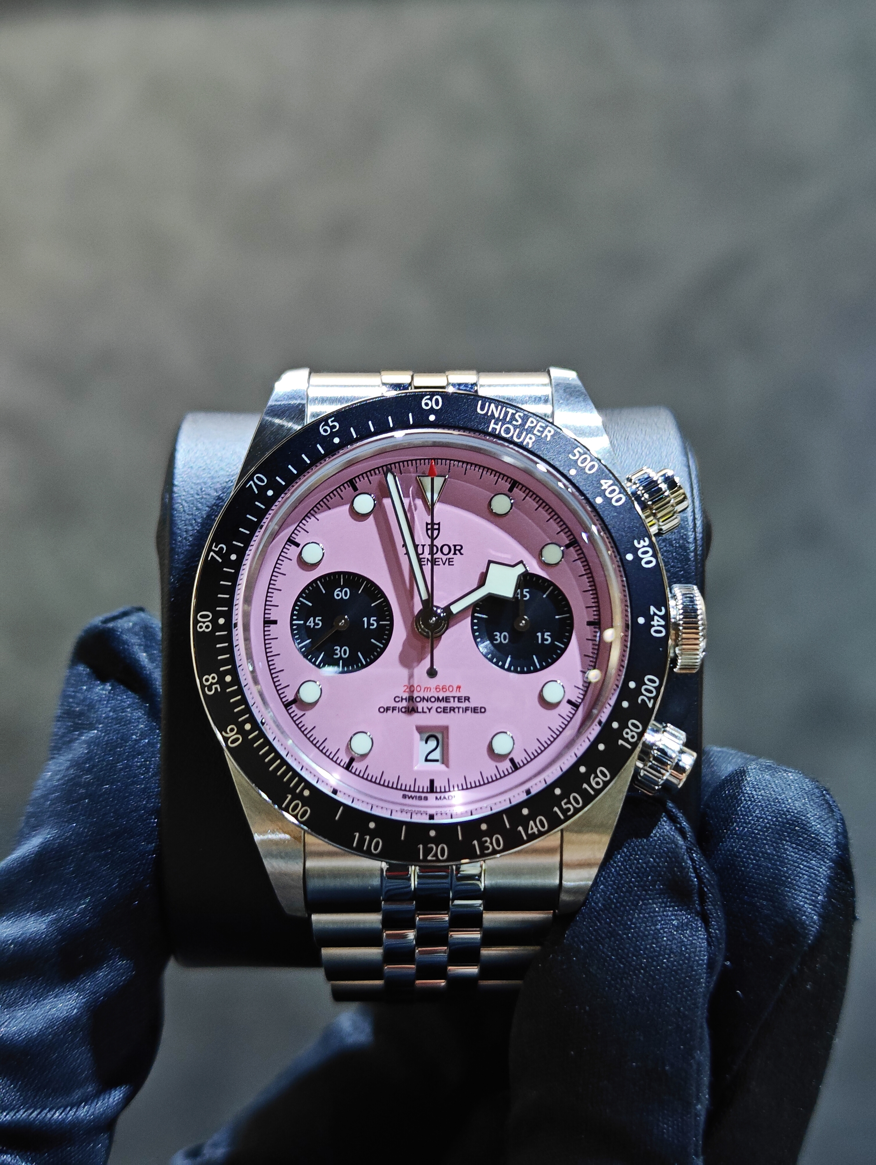 M79360N-0019 | TUDOR WHITE DIAL PINK BAY CHRONO STEEL