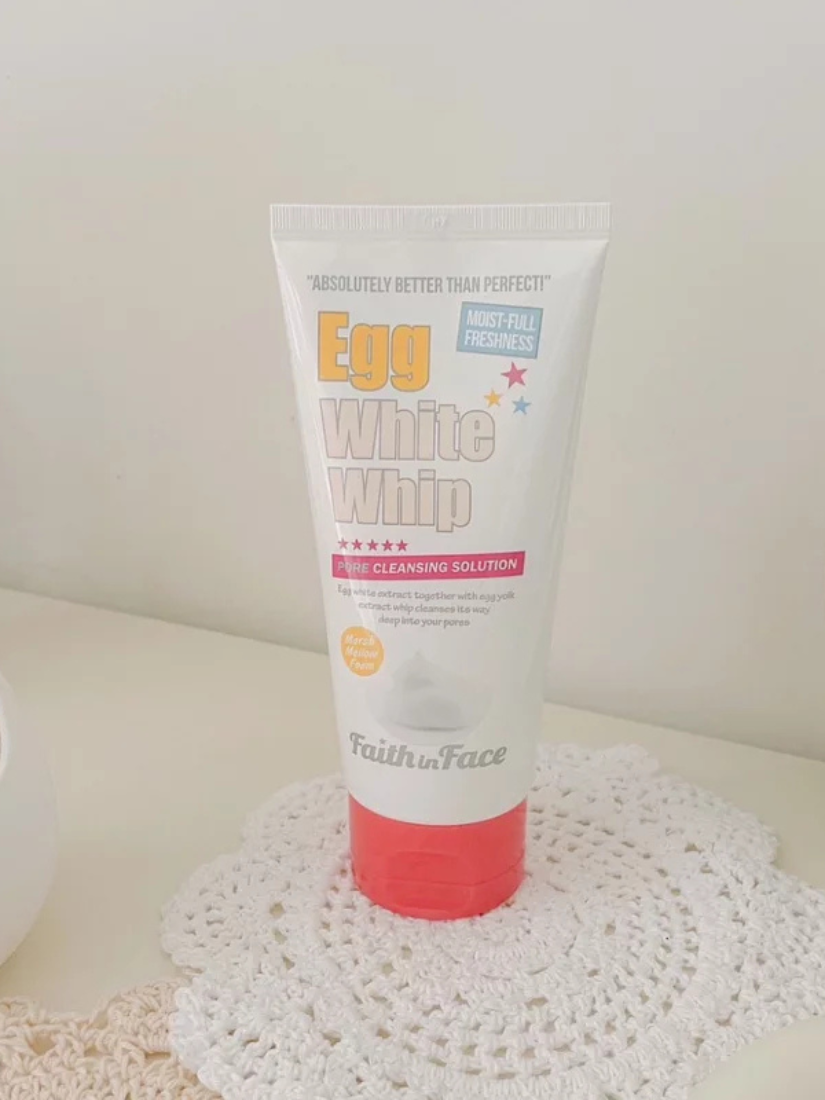 【 預購 】Faith in Face egg蛋白泡沫潔面乳 150ml