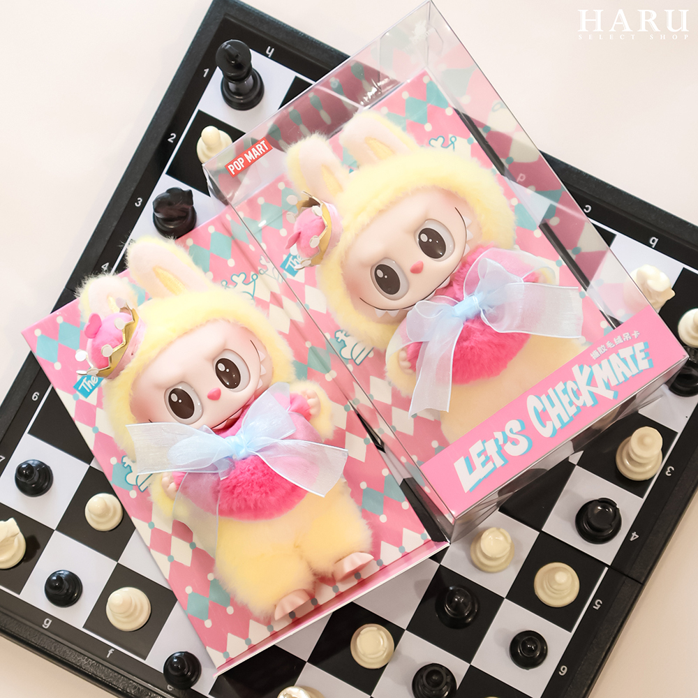 POPMART 泡泡瑪特 THE MONSTER Labubu 象棋大冒險系列 毛絨掛件 吊飾 皇后 Queen 拉布布 絨毛 搪膠臉 公仔 玩具