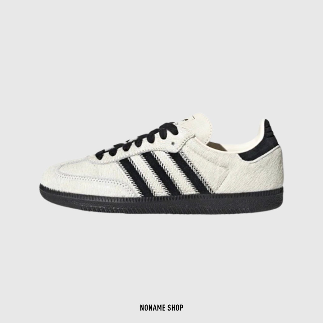 ADIDAS ORIGINALS OG SAMBA "Cow Hair" 馬毛 黑奶油 (男/女 同款)