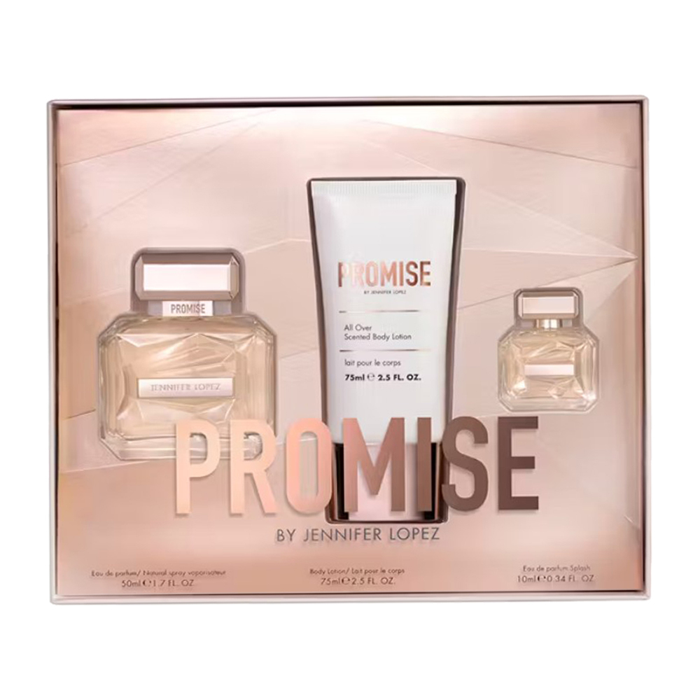 J.Lo 珍妮佛羅培茲 Promise 許諾之吻禮盒 (50ml+身體乳75ml+小香10ml)