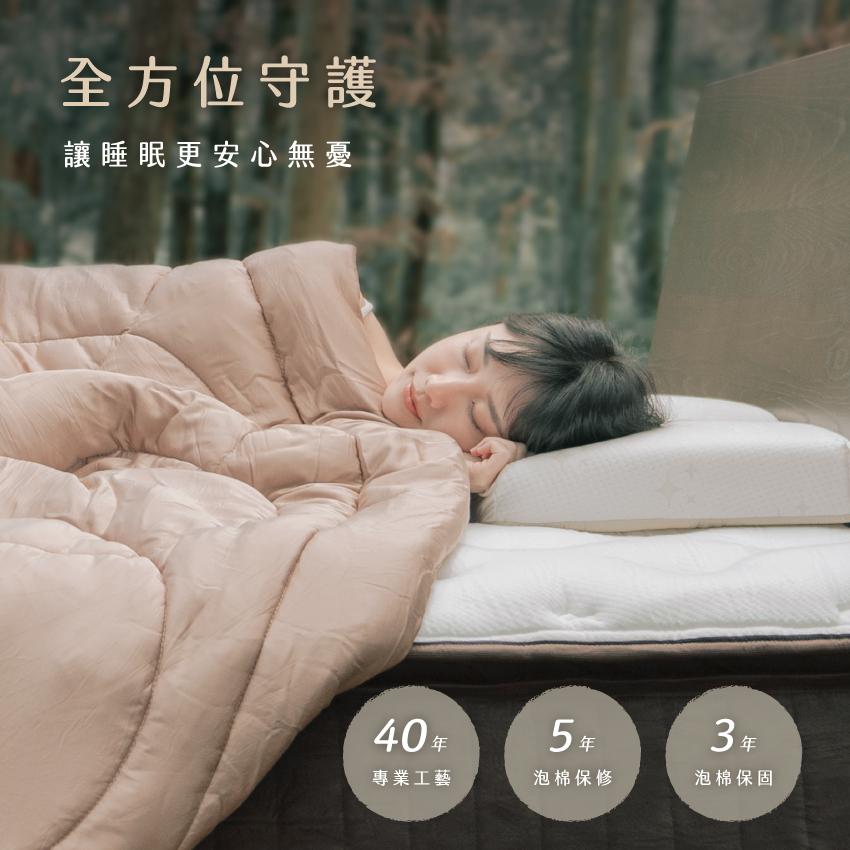 IKEA MUJI 】LOVEFU 獨立筒床墊- 慵懶樂眠床|更勝歐美雲朵床墊,Q - Main Image