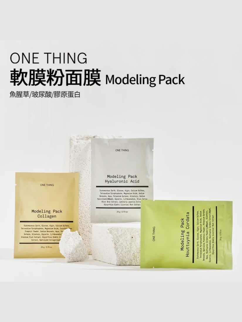 【 限量現貨 】one thing 軟膜粉 單包/盒裝 韓國