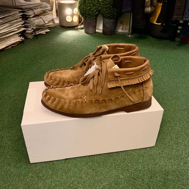 ON SALE : VISVIM 2025 S/S NAKODA BOOTS MID-FOLK - BROWN PRE ORDER ITEM (預訂中)