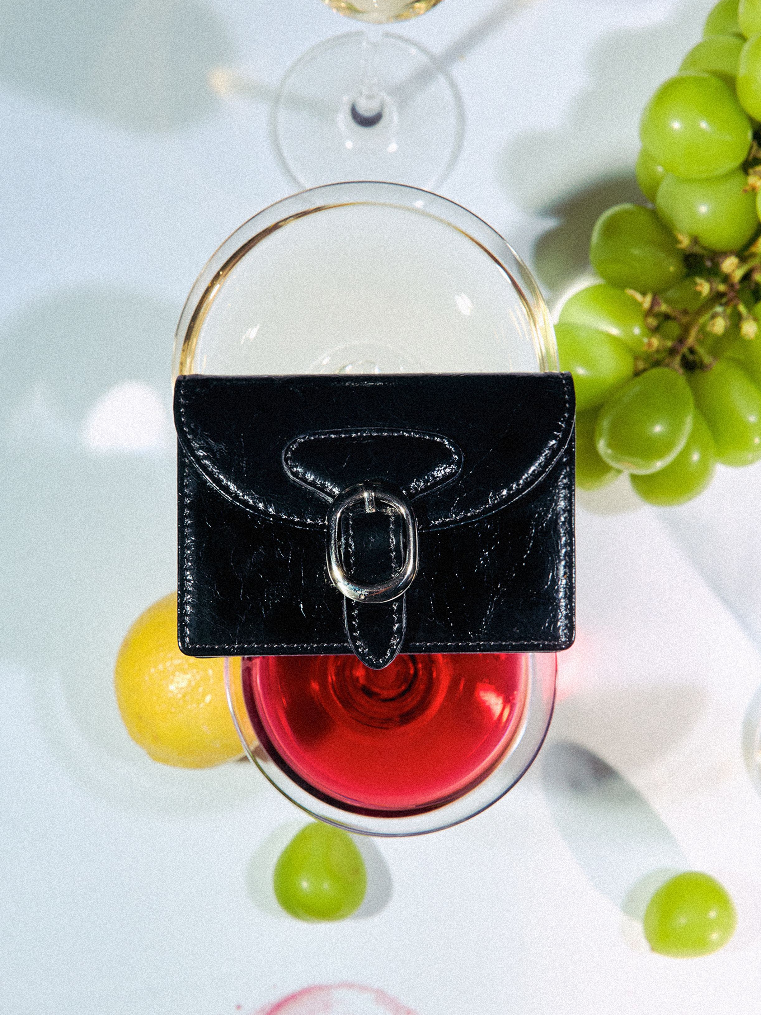 🇰🇷 fennec BIBI ACCORDION POCKET 金屬釦 鎖扣 風琴夾 卡夾 錢包 皺紋牛皮 / 預購