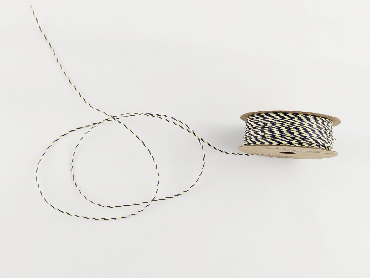 黃藍紙繩/1mm兩股_20碼/捲_絕版Outlet