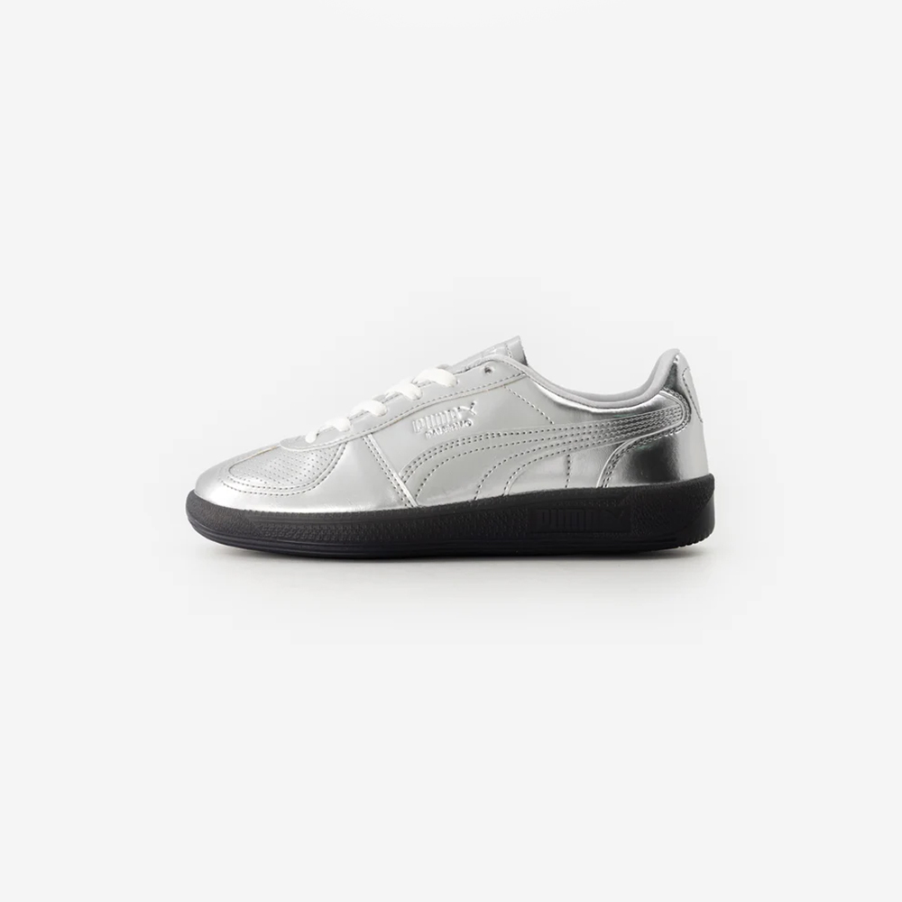 PUMA PALERMO ASTRO ESCAPE SILVER BLACK 空山基銀 銀黑 賽車鞋 女款 復古休閒鞋 400450-01