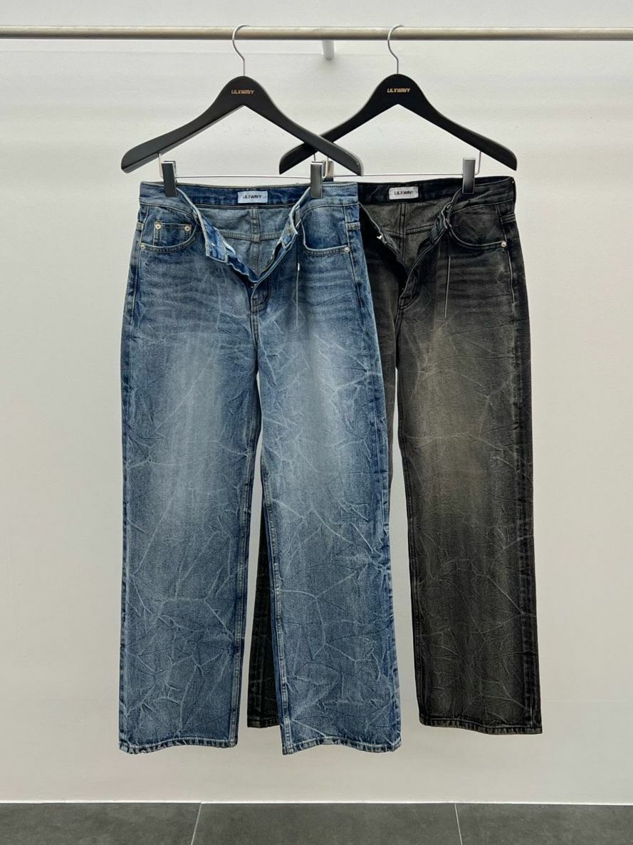 洗水鬆身牛仔褲 LIL-042P